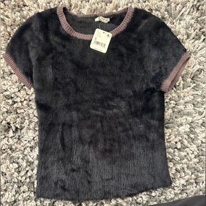 Free people short sleeve sweater